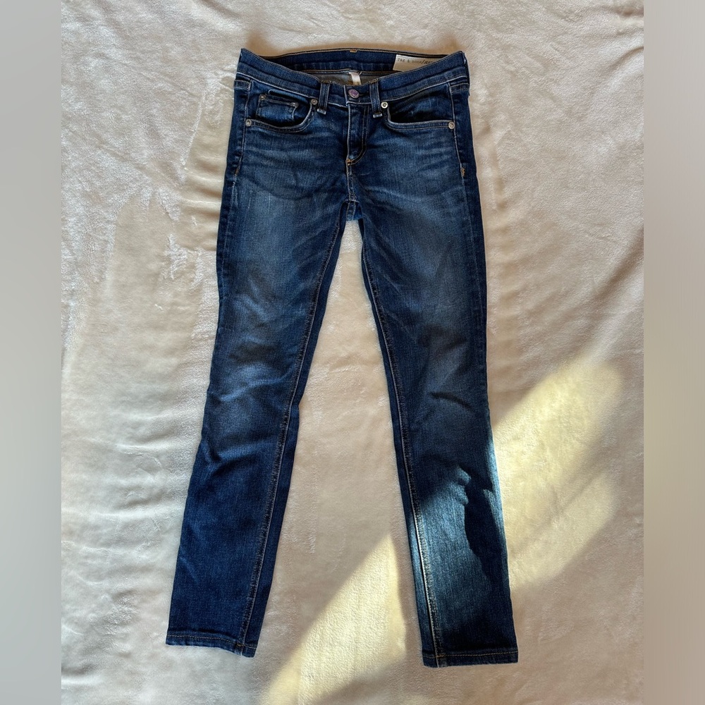 Rag & Bone cropped skinny jeans